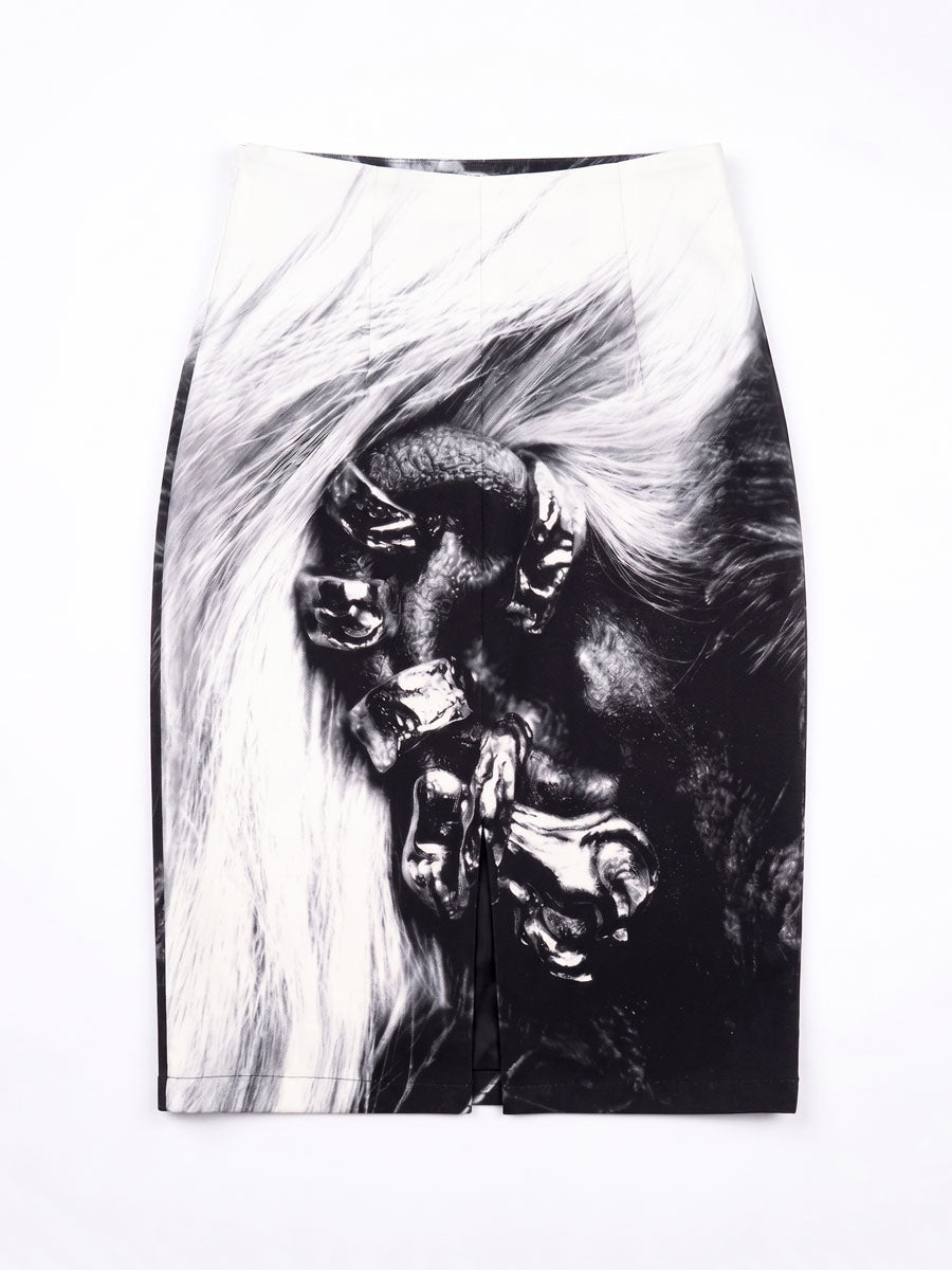 Church Of Loud Music Twill Skirt