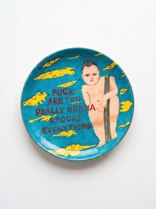 Record Plate Single Piece Collectible
