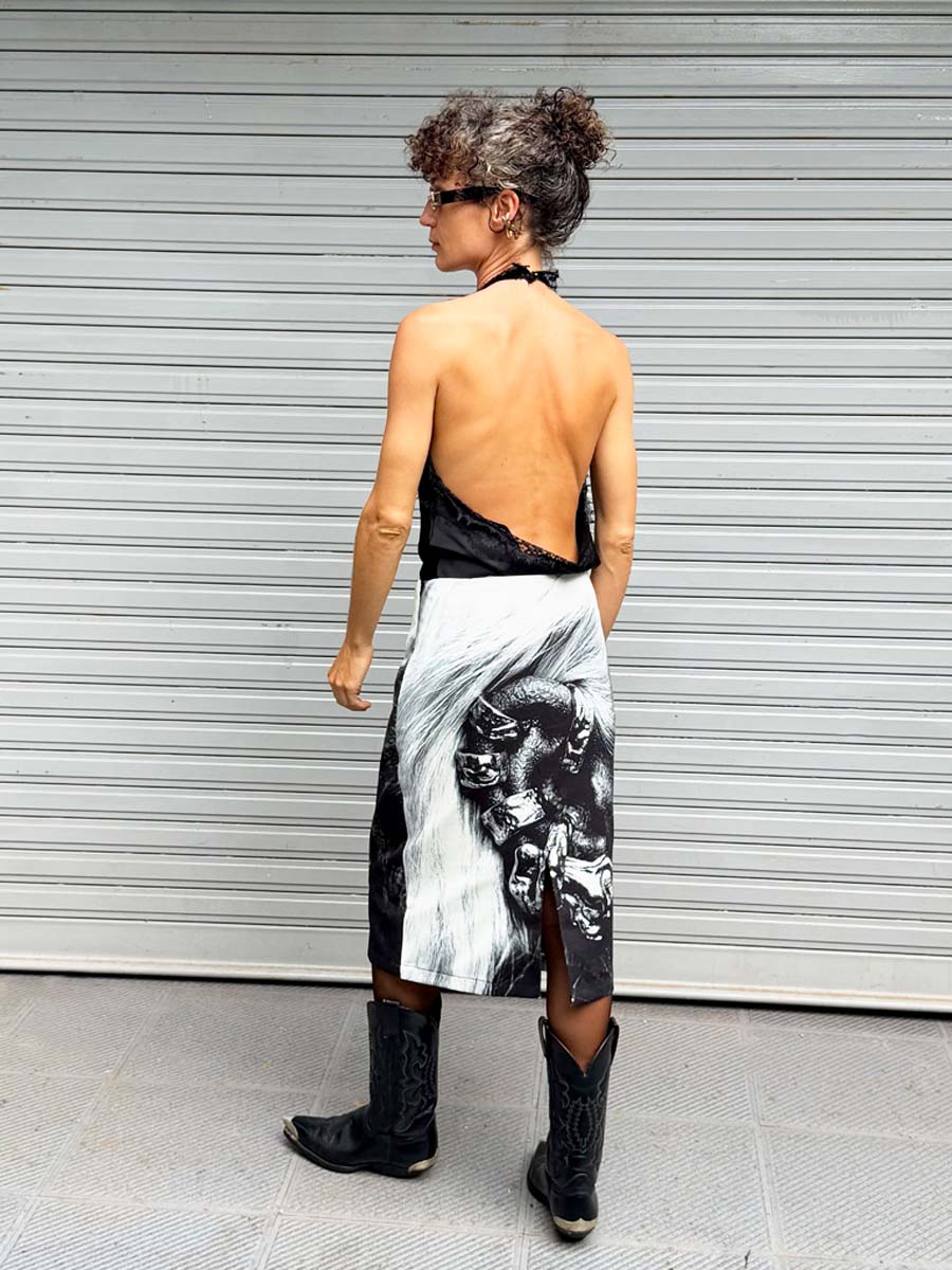 Church Of Loud Music Twill Skirt