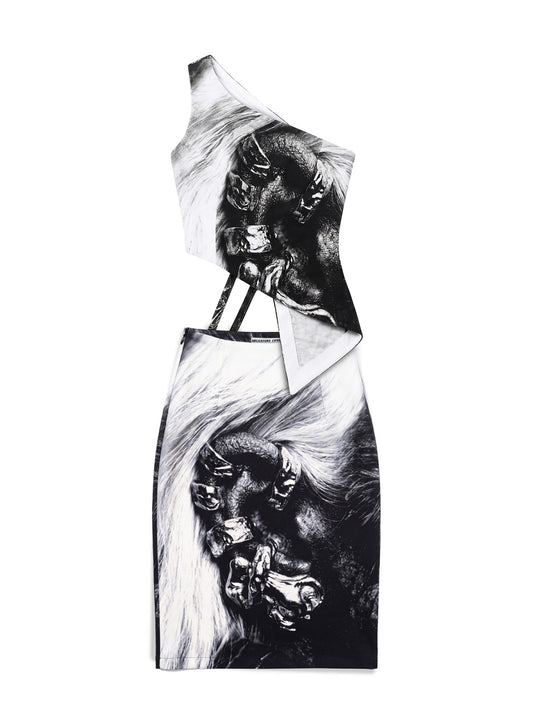 Church Of Loud Music Twill Top & Skirt Set