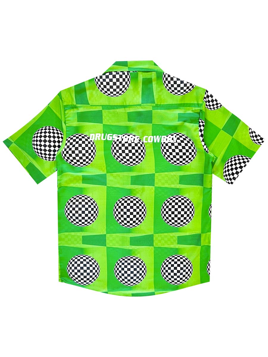 70s Disco Shirt Green