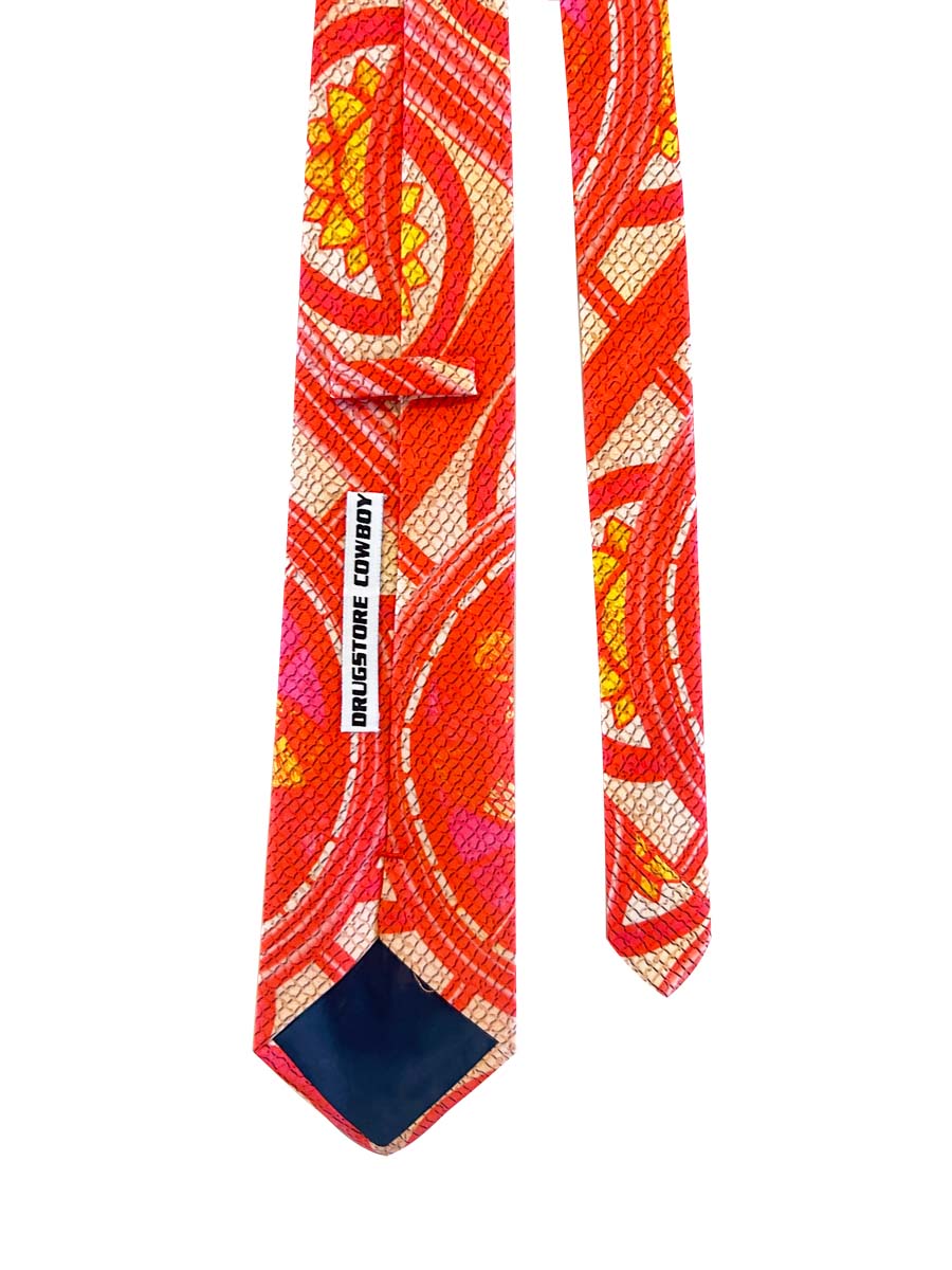 Medieval Glass Textured Print Tie