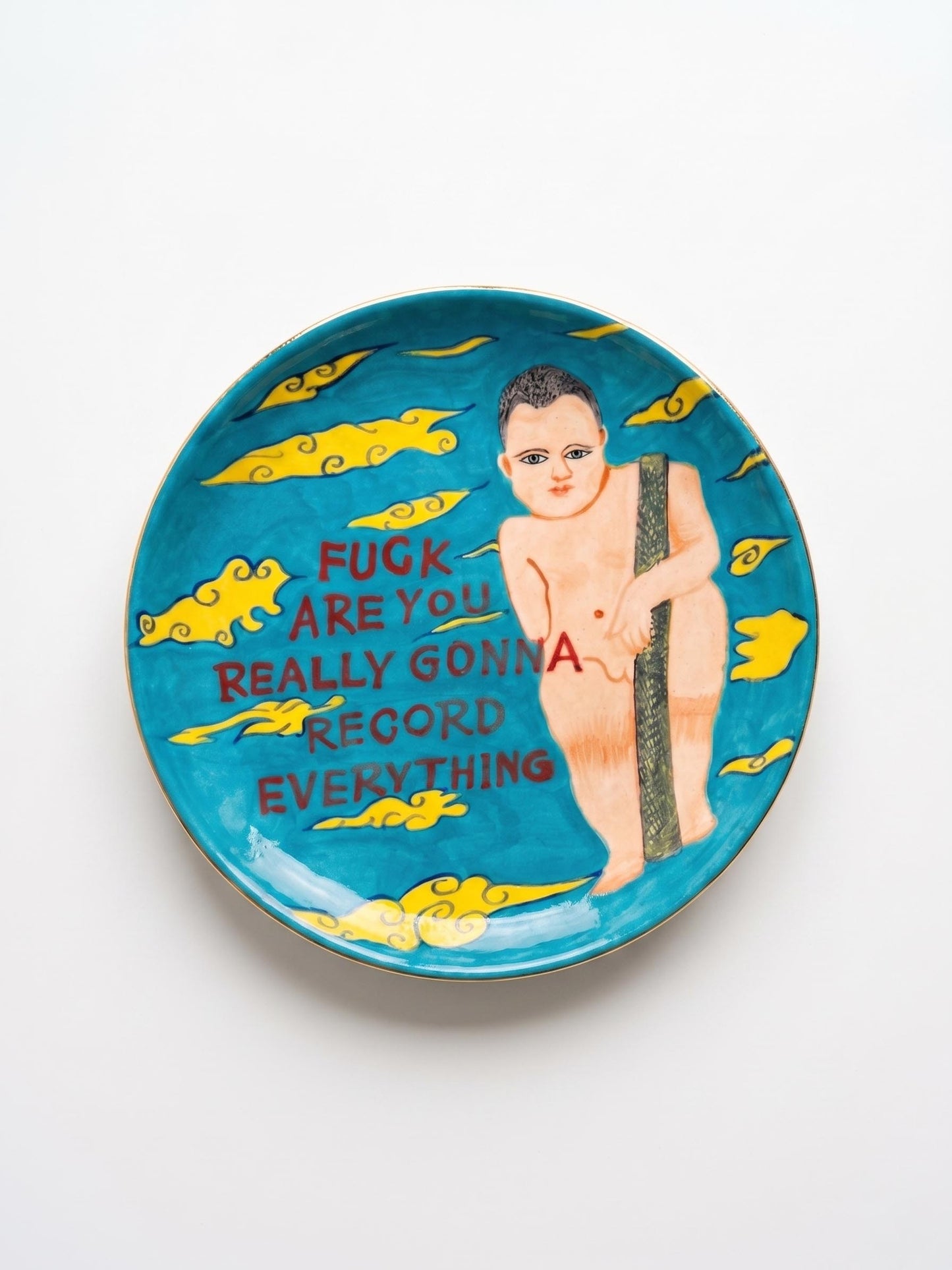 Record Plate Single Piece Collectible