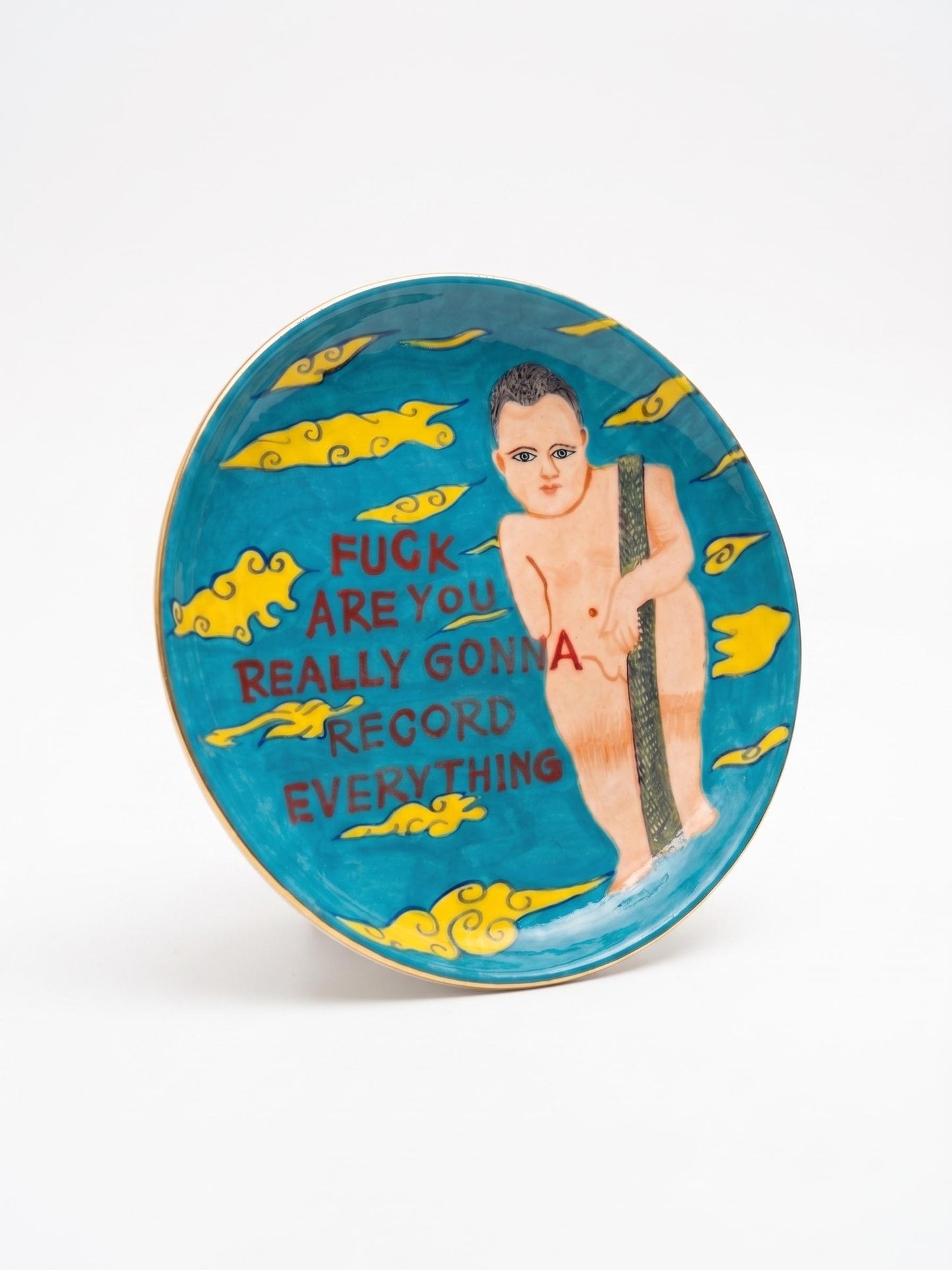 Record Plate Single Piece Collectible