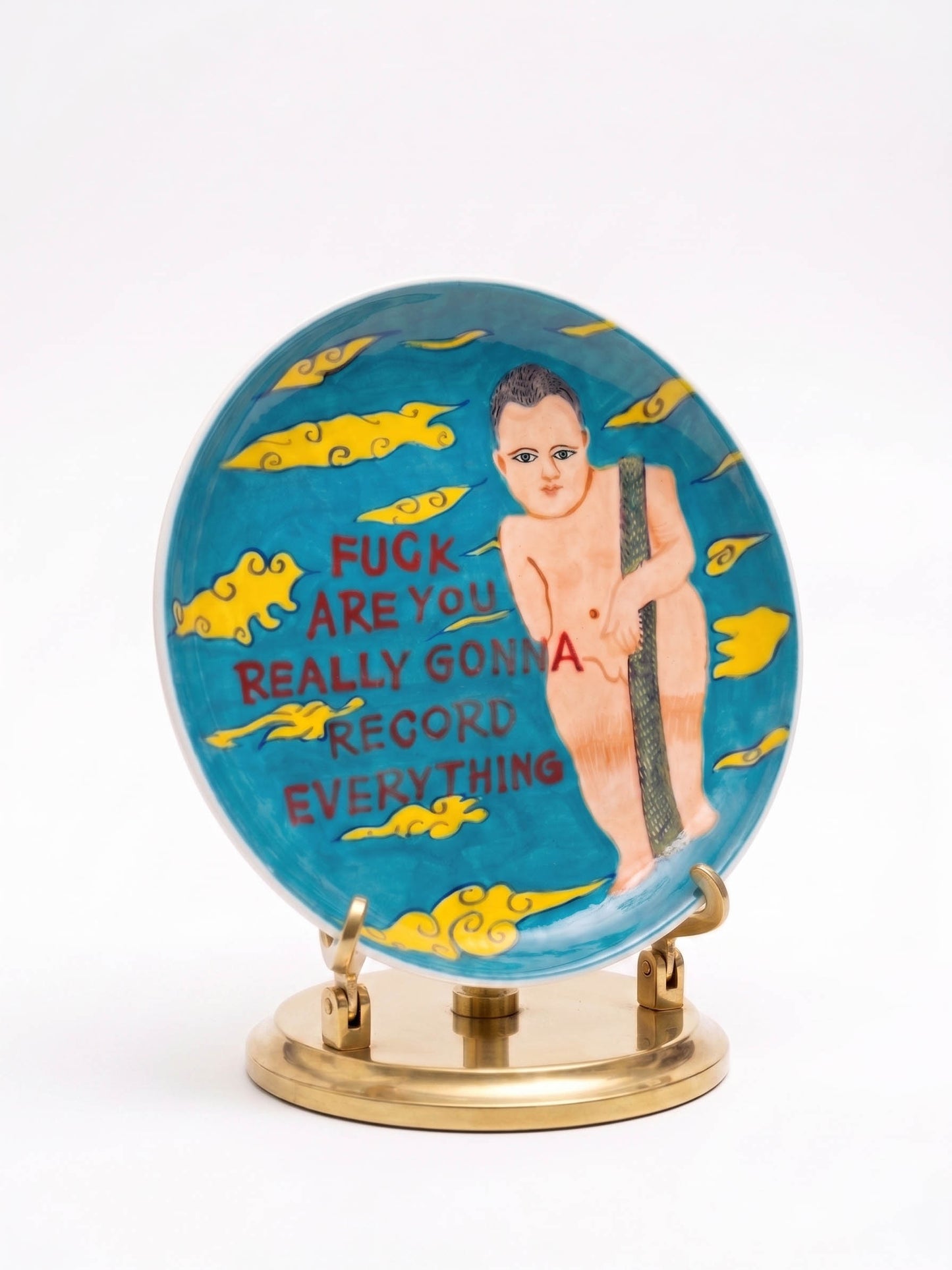 Record Plate Single Piece Collectible