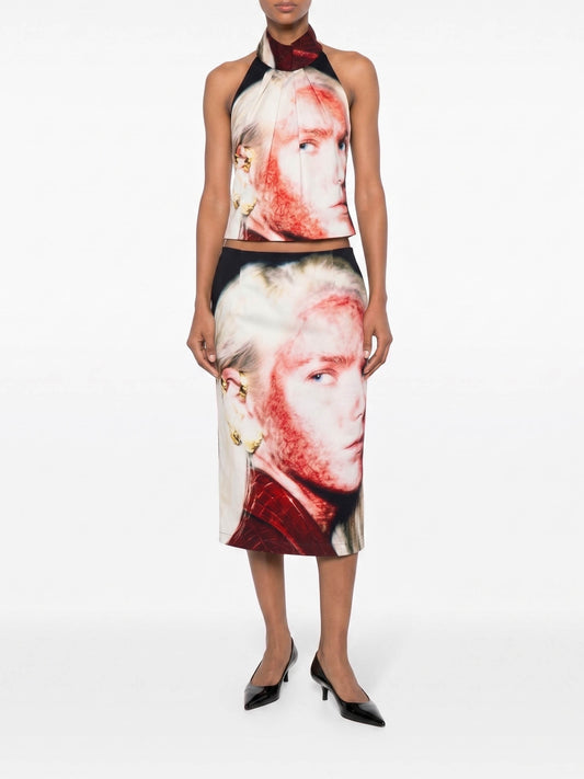 Reverb Saints Twill Top & Skirt Set