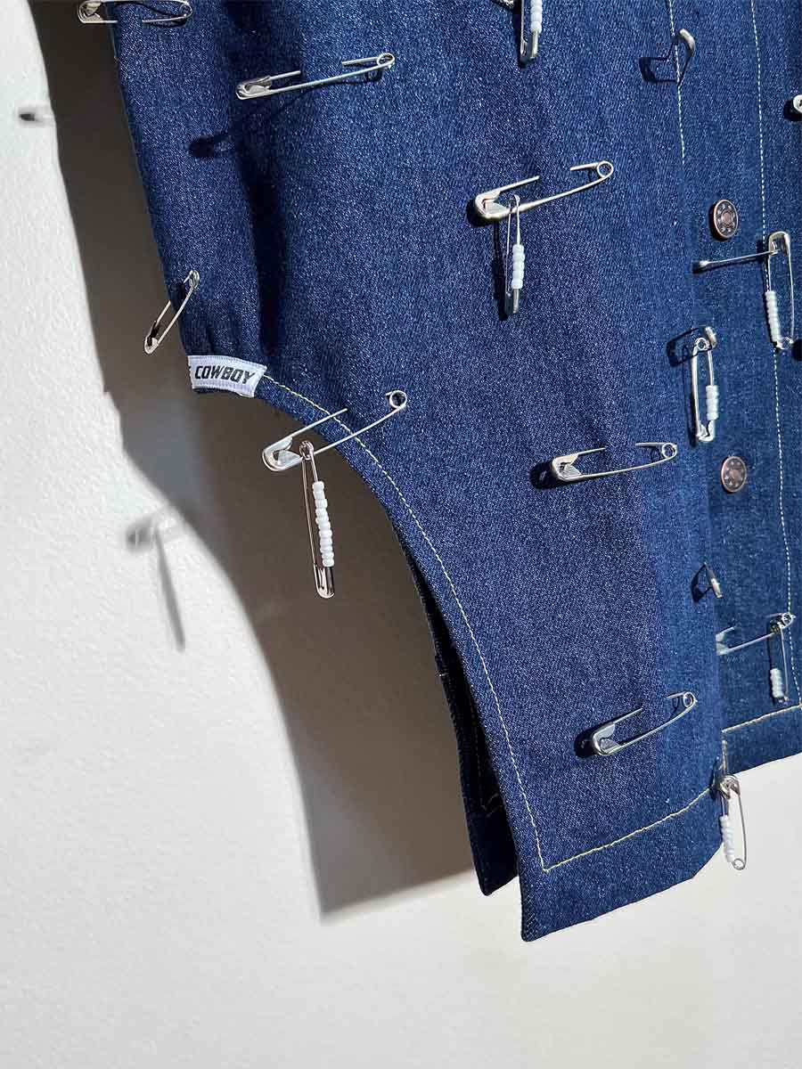 Customised Heavy Denim Jacket-Shirt