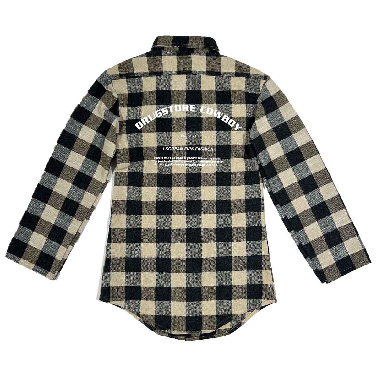 Woven Front Cut shirt + Gloves