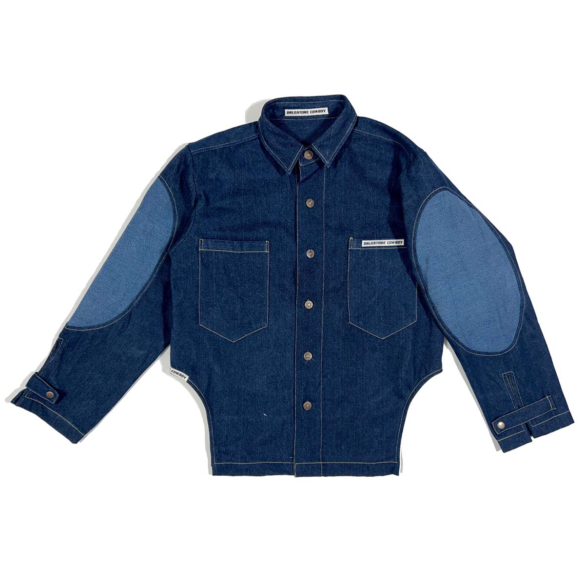 Vintage Woolrich Denim Button Up Shirt Made in USA (XXL) – Thrift Daddy 69